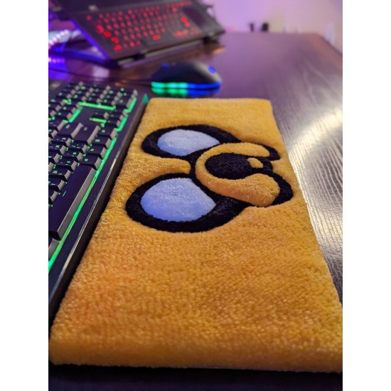 Fluffy Keyboard Rug AT