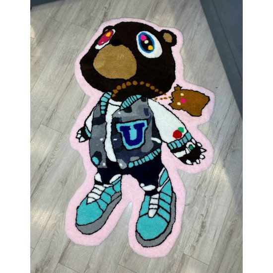 Graduation Bear rug