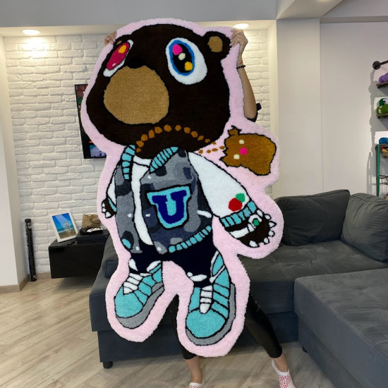 Graduation Bear rug Graduation Bear rug