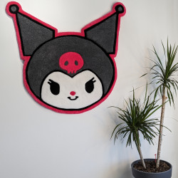 Kuromi Wall Rug Kuromi Wall Rug