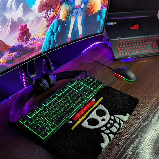 Fluffy Keyboard Rug OP Fluffy Keyboard Rug OP