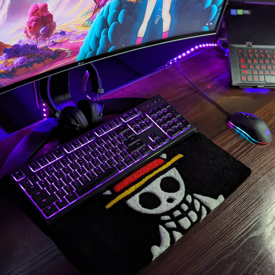 Fluffy Keyboard Rug OP Fluffy Keyboard Rug OP