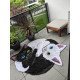 Yin Yang Cats Rug