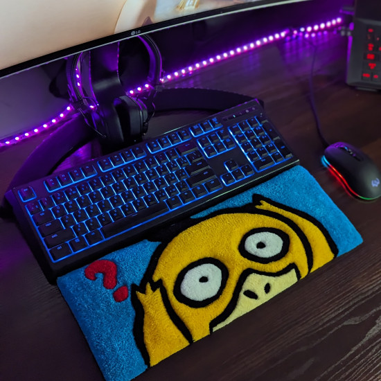 Fluffy Keyboard Rug PSY Fluffy Keyboard Rug PSY