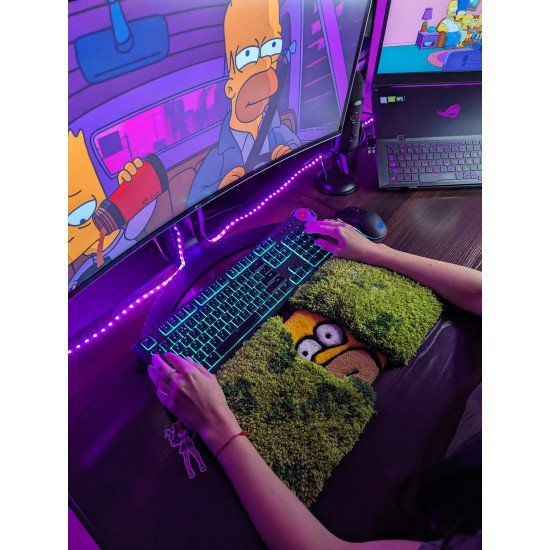 Shaggy Keyboard Rug HOM