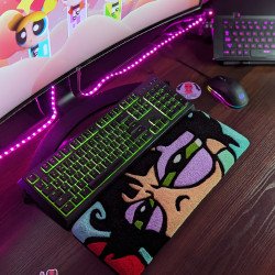 Fluffy Keyboard Rug SLPP