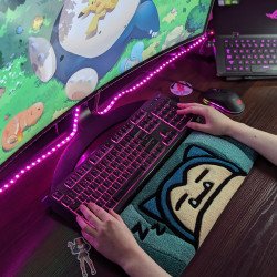 Fluffy Keyboard Rug SNzz