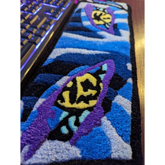 Fluffy Keyboard Rug AK