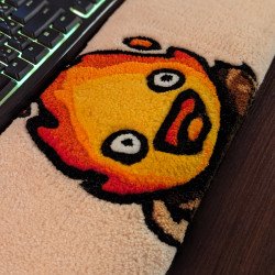Fluffy Keyboard Rug CF