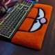 Fluffy Keyboard Rug GF Fluffy Keyboard Rug GF