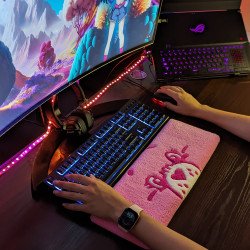 Fluffy Keyboard Rug CB