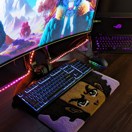 Fluffy Keyboard Rug FM Fluffy Keyboard Rug FM